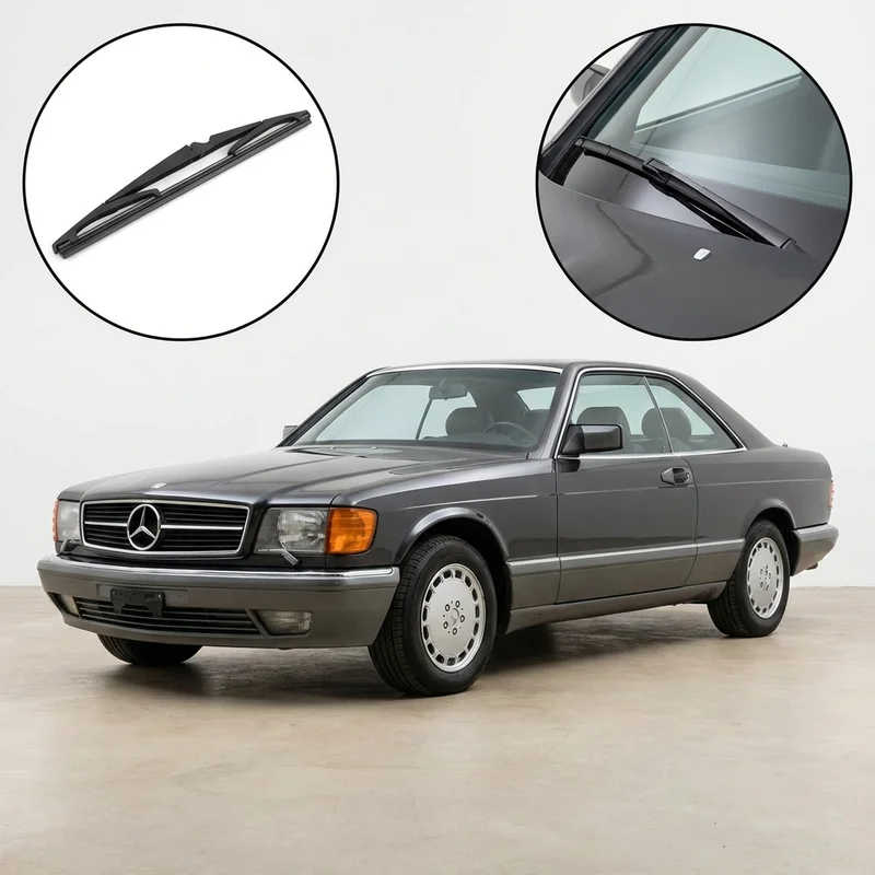 Driver Side Wiper Blade for Mercedes-Benz 500SEC (1993 - 1993) - 1