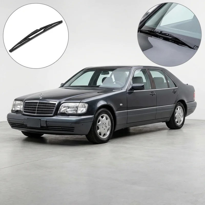 Passenger Side Wiper Blade for Mercedes-Benz 500SEL (1992 - 1993) - 1