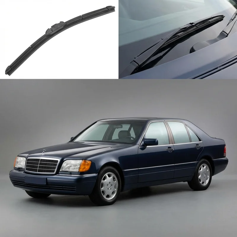 Passenger Side Wiper Blade for Mercedes-Benz 600SEL (1992 - 1993) - 1
