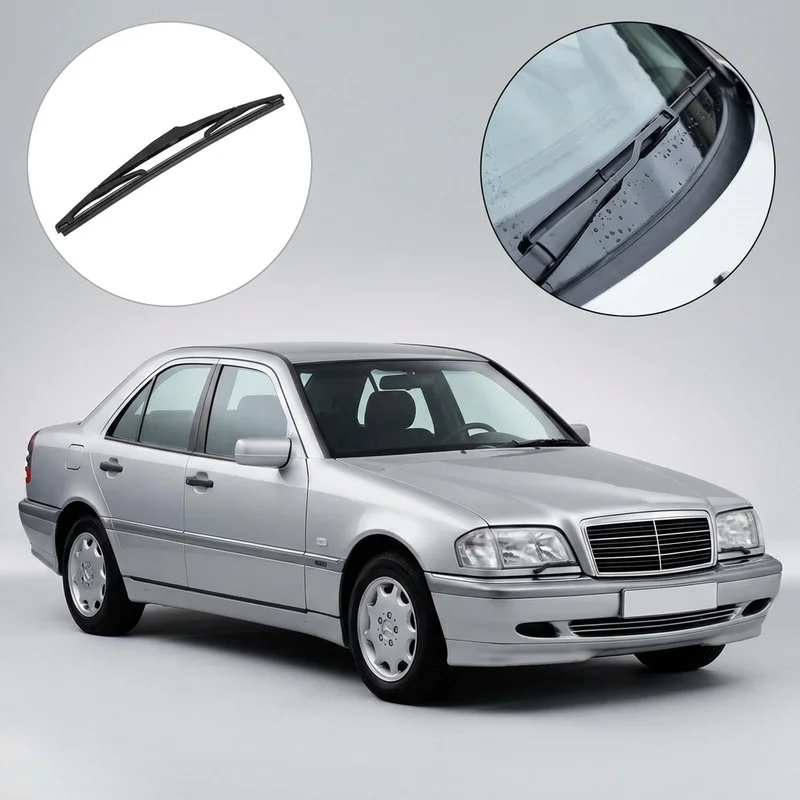 Mercedes-Benz C220 (1994 - 1997) 駕駛側水撥 - 1