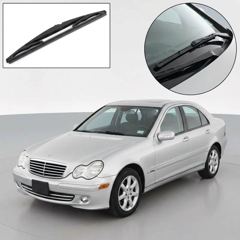 Passenger Side Wiper Blade for Mercedes-Benz C230 (1996 - 2009) - 1