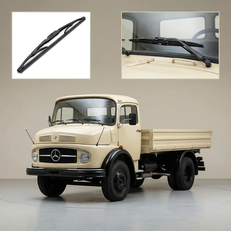 Driver Side Wiper Blade for Mercedes-Benz L1116 (1981 - 1984) - 1