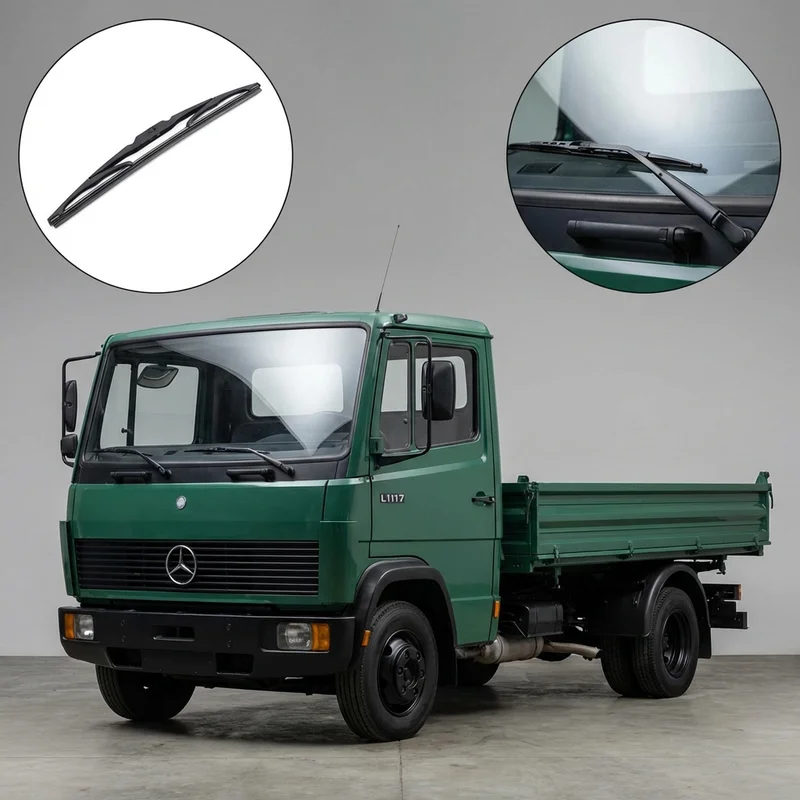 Passenger Side Wiper Blade for Mercedes-Benz L1117 (1984 - 1991) - 1