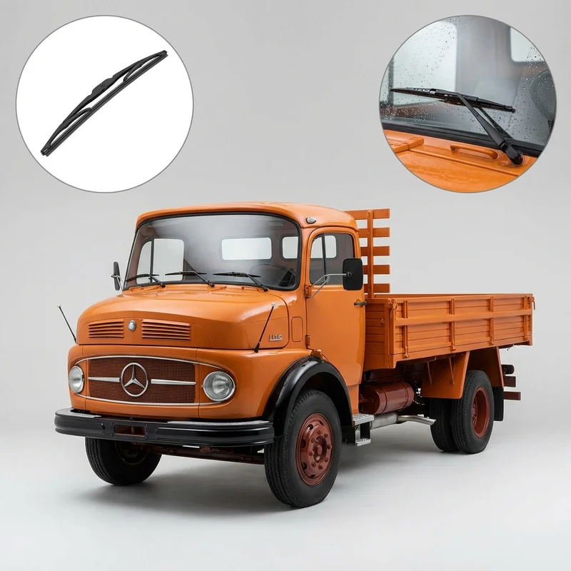 Passenger Side Wiper Blade for Mercedes-Benz L1316 (1981 - 1984) - 1