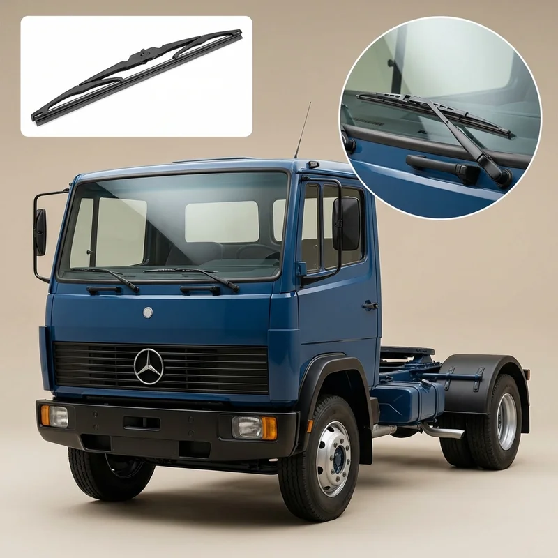 Passenger Side Wiper Blade for Mercedes-Benz L1317 (1984 - 1986) - 1