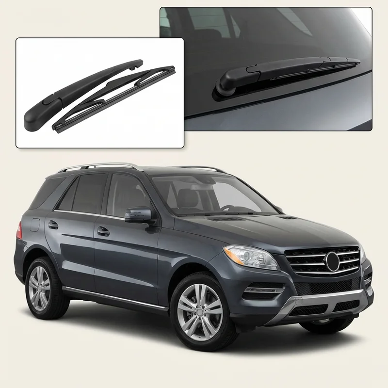 Mercedes-Benz ML250 (2015 - 2015) 後水撥 - 1