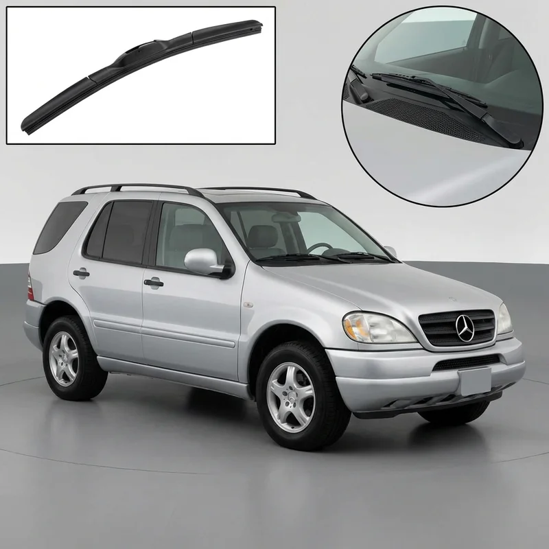 Passenger Side Wiper Blade for Mercedes-Benz ML320 (1998 - 2009) - 1