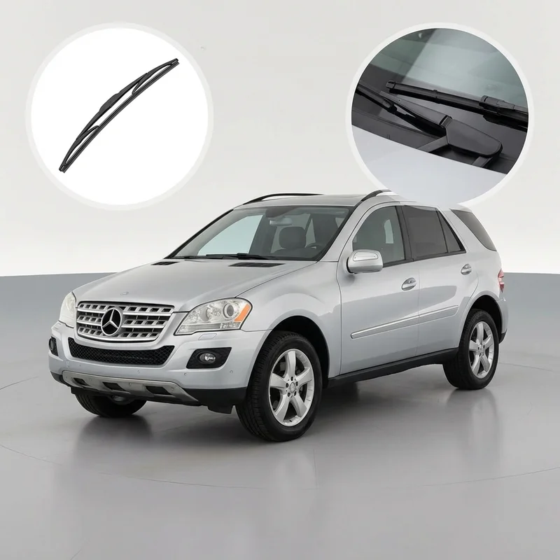 Mercedes-Benz ML450 (2010 - 2011) 乘客側水撥 - 1