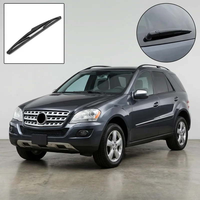 Mercedes-Benz ML450 (2010 - 2011) 後水撥 - 1