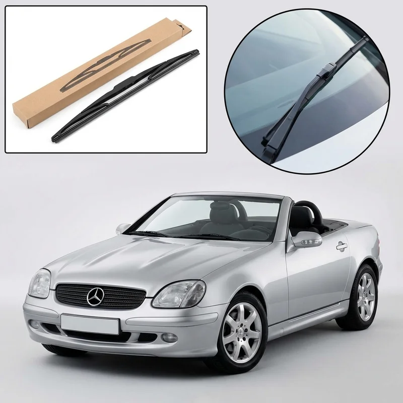 Passenger Side Wiper Blade for Mercedes-Benz SLK200 (2003 - 2016) - 1