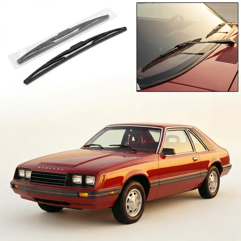 Passenger Side Wiper Blade for Mercury Capri (1966 - 1994) - 1