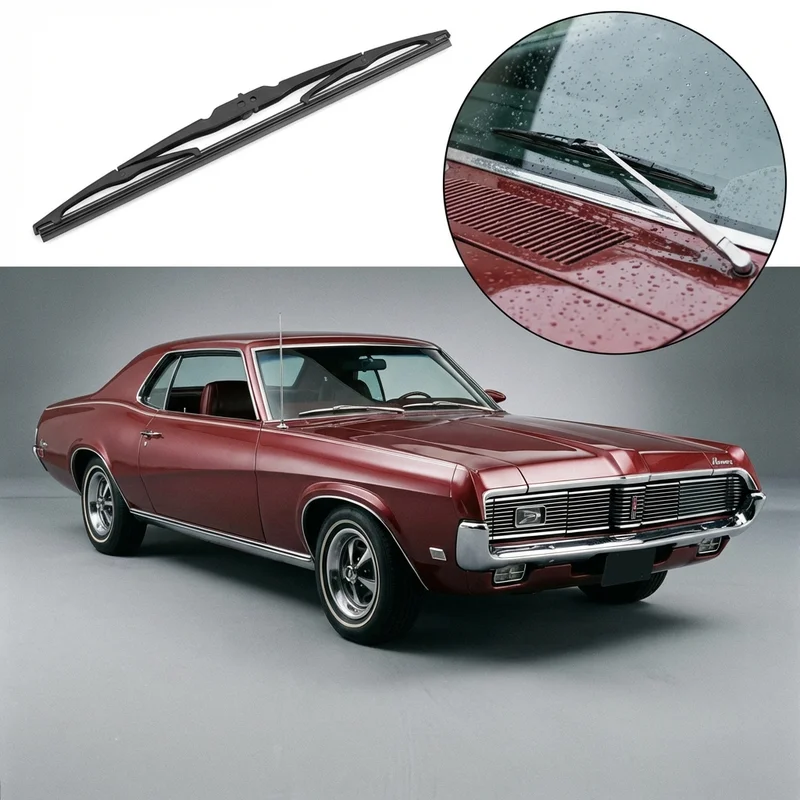 Passenger Side Wiper Blade for Mercury Cougar (1969 - 2002) - 1