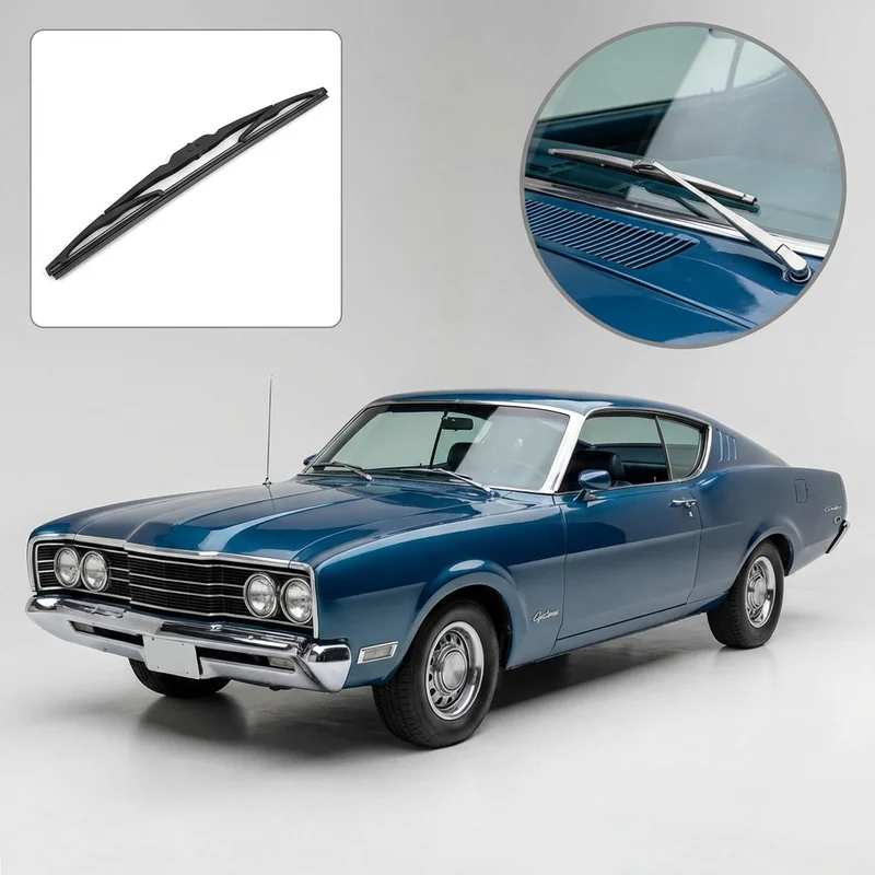 Passenger Side Wiper Blade for Mercury Cyclone (1965 - 1971) - 1