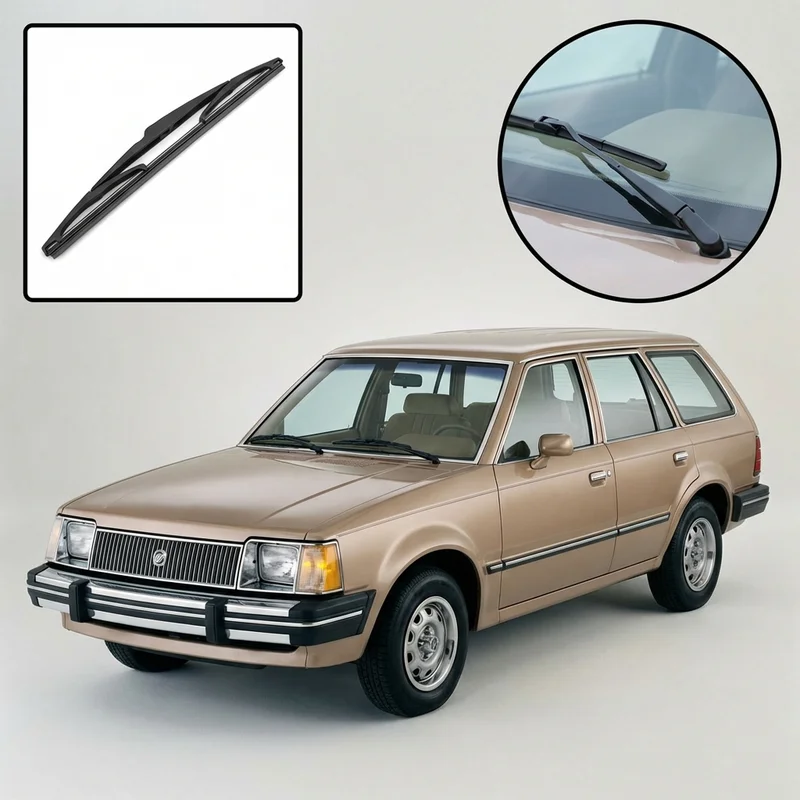 Driver Side Wiper Blade for Mercury Lynx (1981 - 1987) - 1