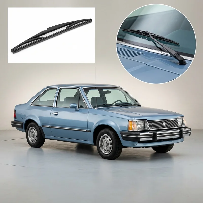 Passenger Side Wiper Blade for Mercury Lynx (1981 - 1987) - 1