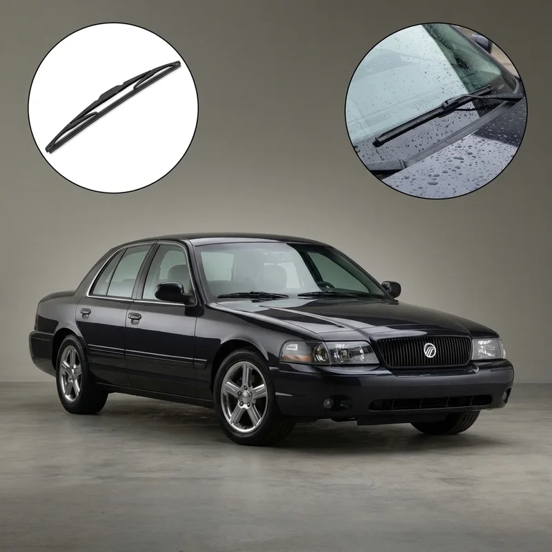 Passenger Side Wiper Blade for Mercury Marauder (1969 - 2004) - 1