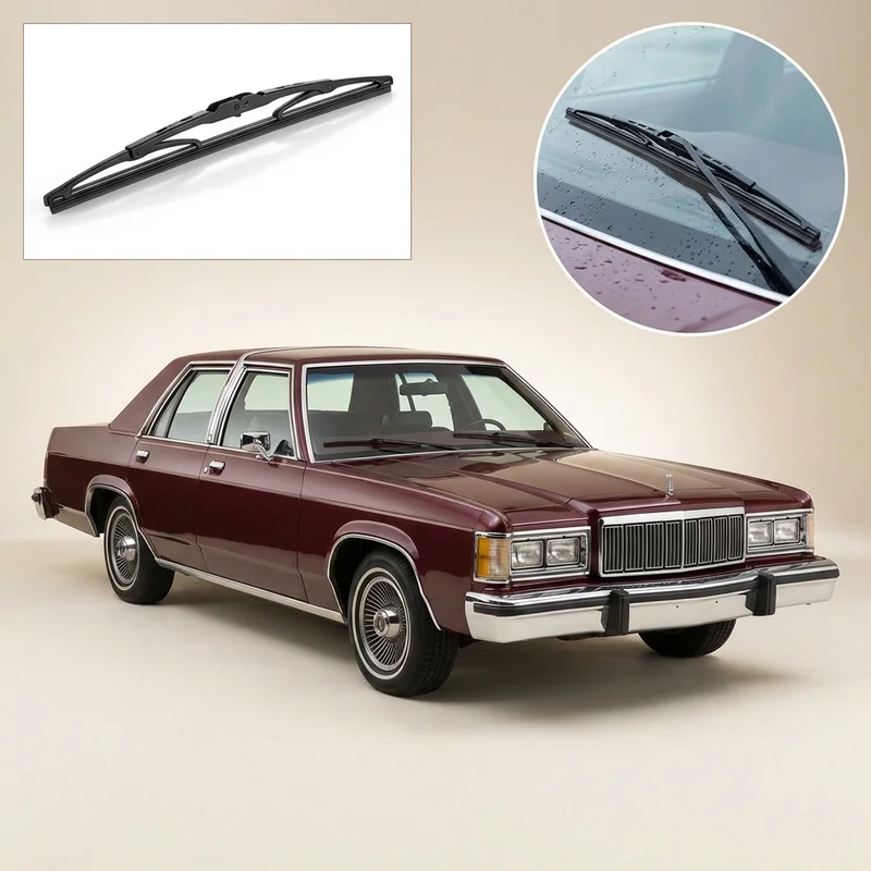 Driver Side Wiper Blade for Mercury Marquis (1969 - 1986) - 1