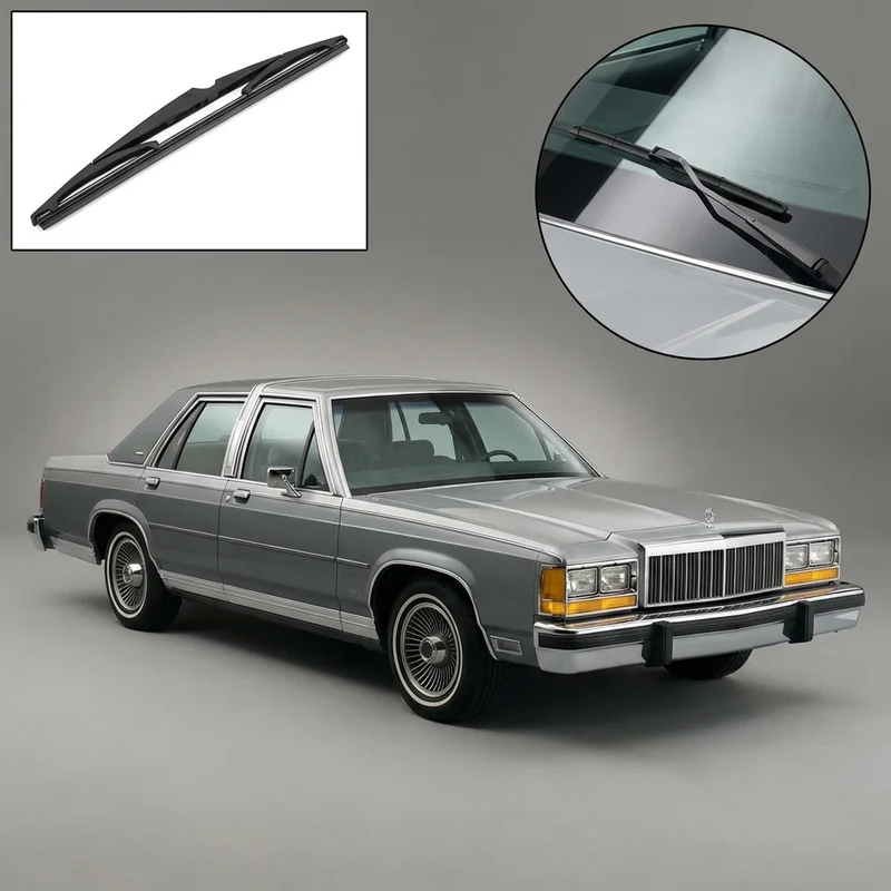 Passenger Side Wiper Blade for Mercury Marquis (1969 - 1986) - 1