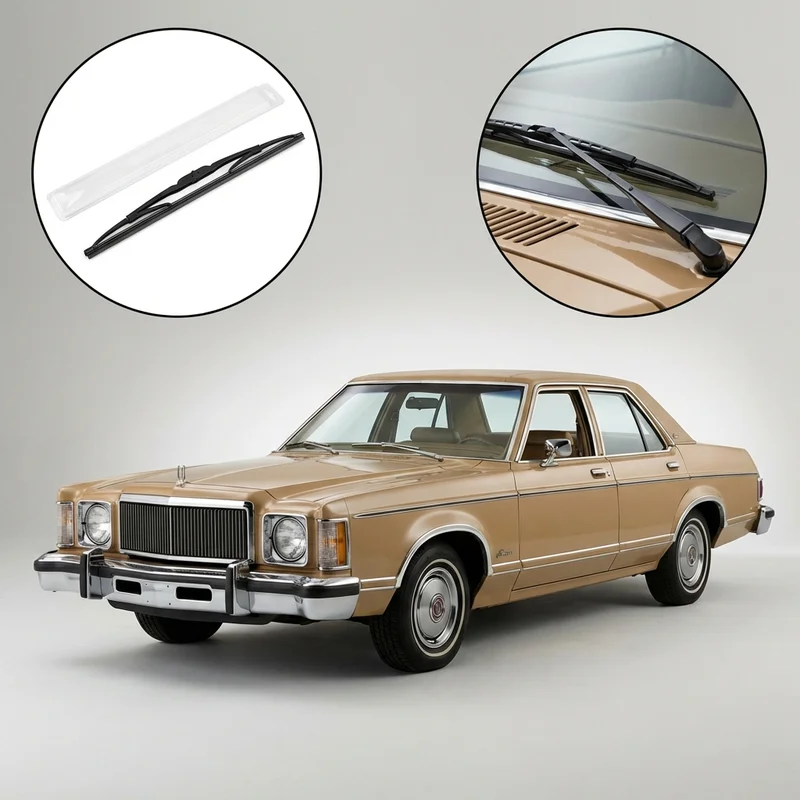 Driver Side Wiper Blade for Mercury Monarch (1975 - 1980) - 1