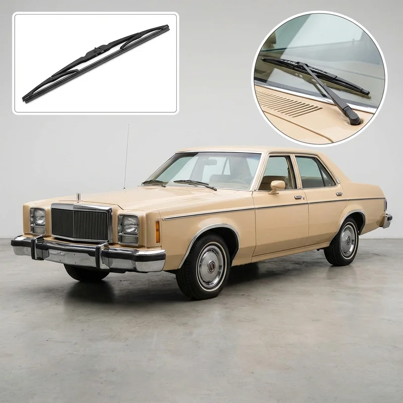 Passenger Side Wiper Blade for Mercury Monarch (1975 - 1980) - 1