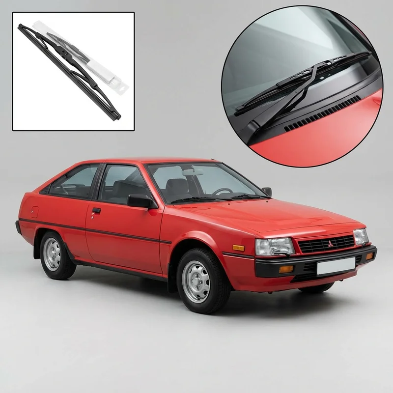 Passenger Side Wiper Blade for Mitsubishi Cordia (1983 - 1988) - 1