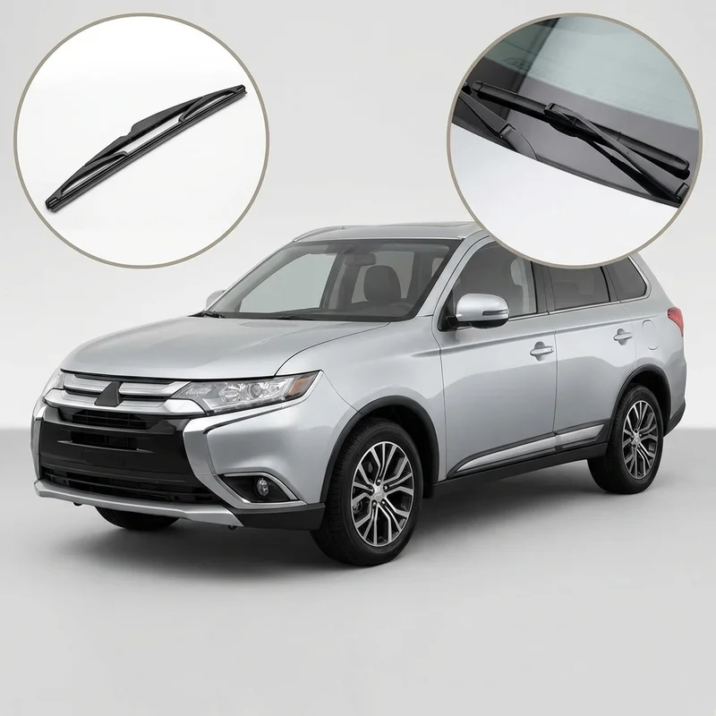 Passenger Side Wiper Blade for Mitsubishi Outlander (2003 - 2025) - 1
