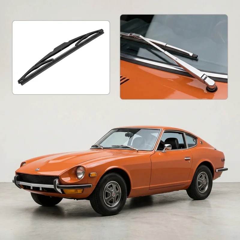 Driver Side Wiper Blade for Nissan 240Z (1970 - 1973) - 1