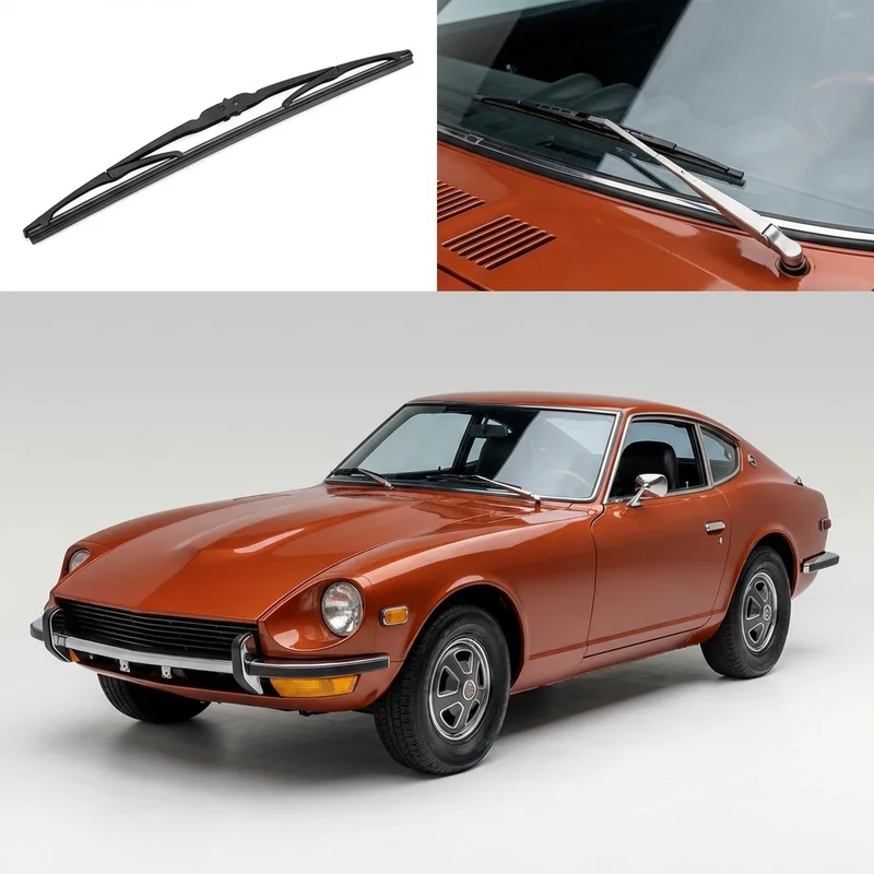 Passenger Side Wiper Blade for Nissan 260Z (1974 - 1975) - 1