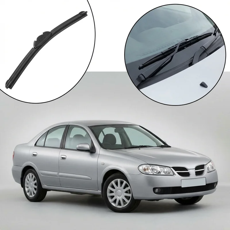 Driver Side Wiper Blade for Nissan Almera (2001 - 2005) - 1