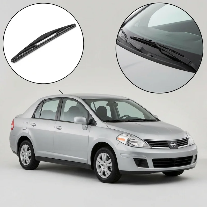 Passenger Side Wiper Blade for Nissan Aprio (2008 - 2010) - 1