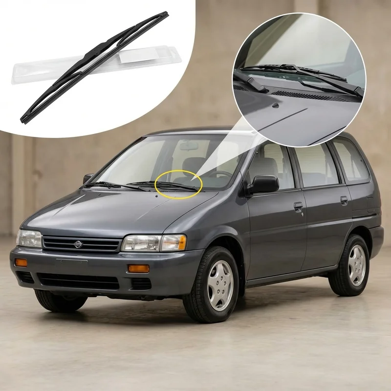Driver Side Wiper Blade for Nissan Axxess (1990 - 1995) - 1