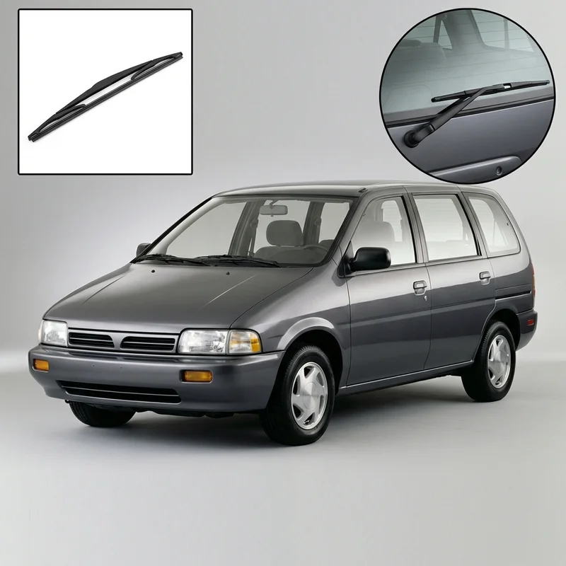 Rear Wiper Blade for Nissan Axxess (1990 - 1995) - 1