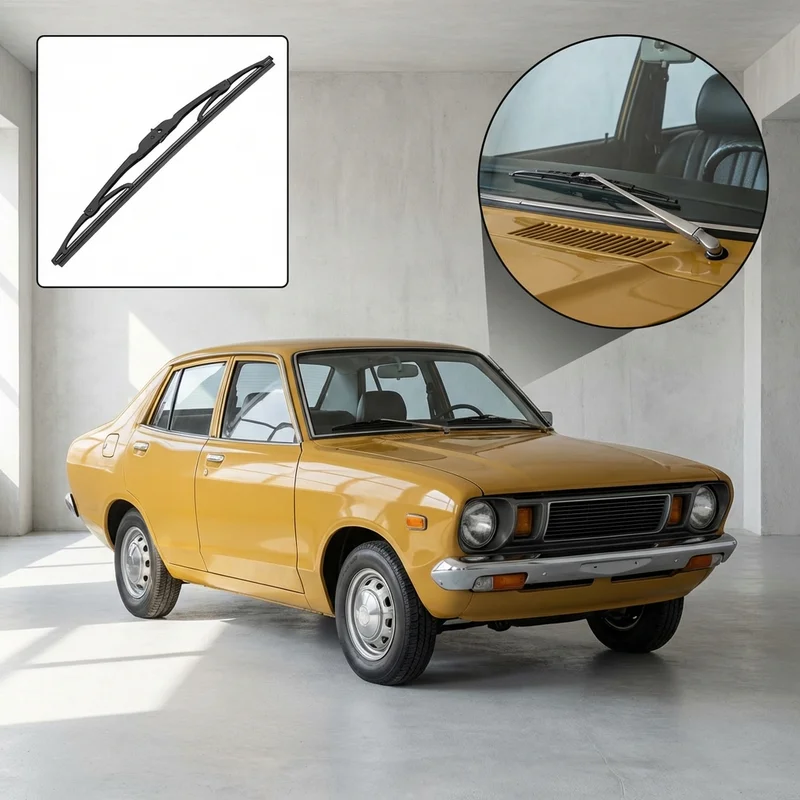 Passenger Side Wiper Blade for Nissan B210 (1974 - 1978) - 1