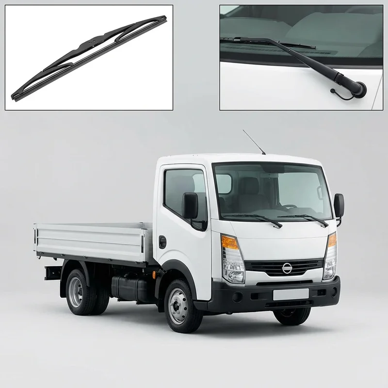 Passenger Side Wiper Blade for Nissan Cabstar (2008 - 2016) - 1