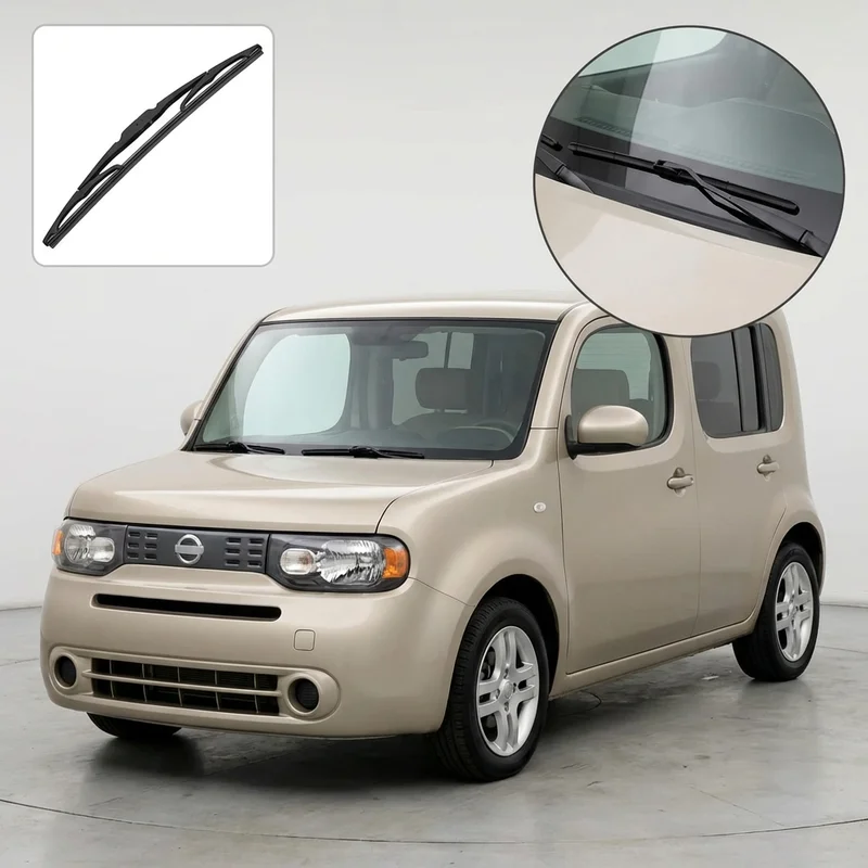 Passenger Side Wiper Blade for Nissan Cube (2009 - 2014) - 1