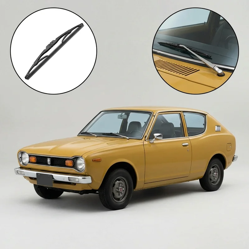 Driver Side Wiper Blade for Nissan F10 (1976 - 1978) - 1
