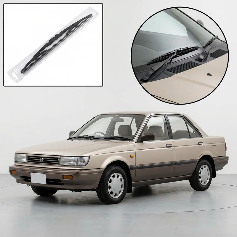 Driver Side Wiper Blade for Nissan Hikari (1988 - 1992) - 1