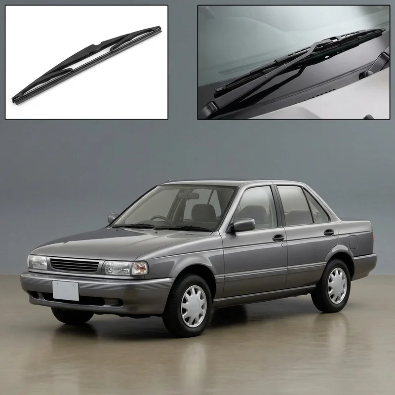 Passenger Side Wiper Blade for Nissan Hikari (1988 - 1992) - 1