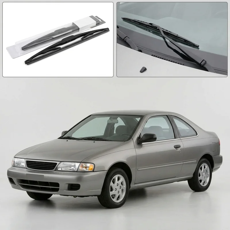 Passenger Side Wiper Blade for Nissan Lucino (1996 - 2000) - 1