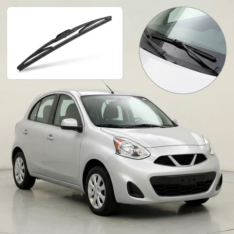 Passenger Side Wiper Blade for Nissan March (2012 - 2022) - 1