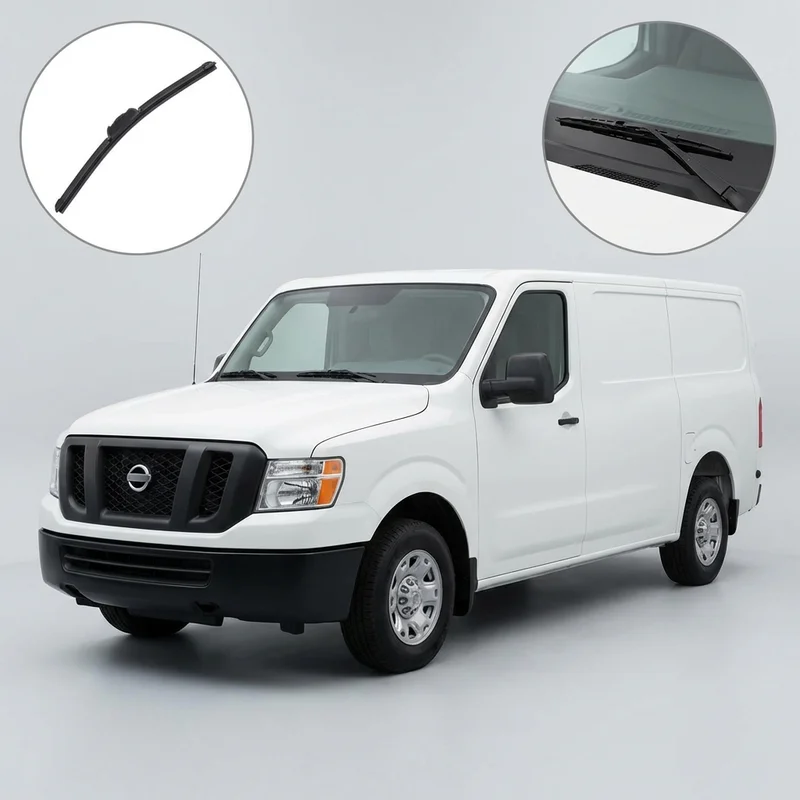 Passenger Side Wiper Blade for Nissan NV2500 (2012 - 2021) - 1