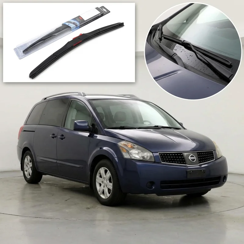 Passenger Side Wiper Blade for Nissan Quest (1993 - 2017) - 1
