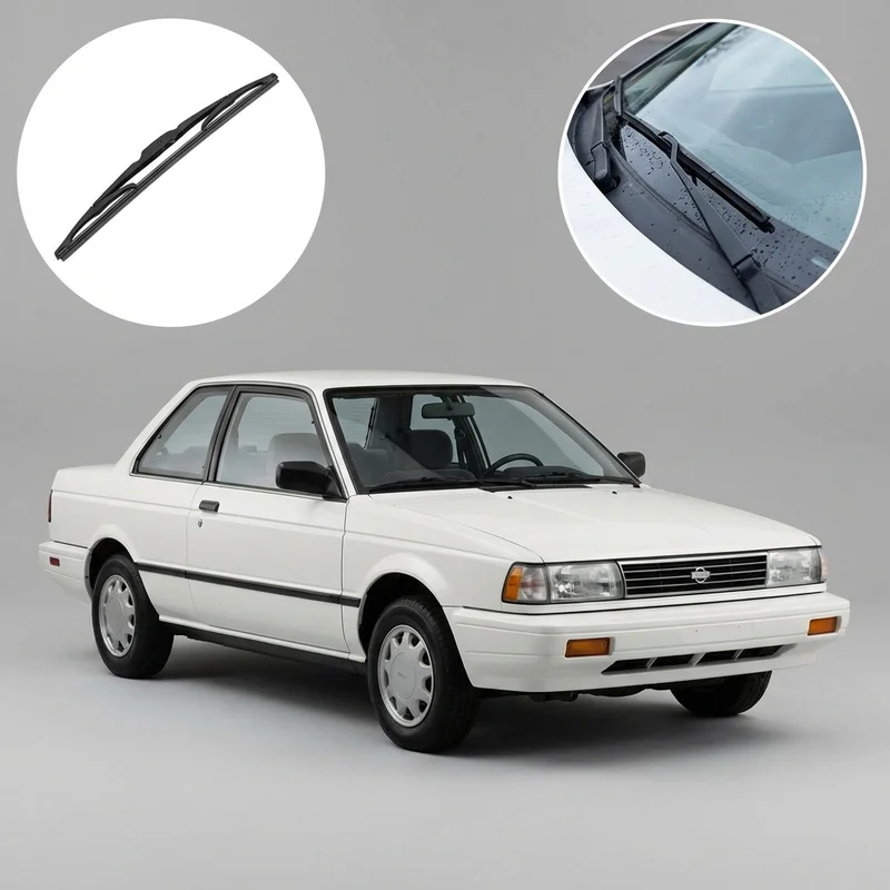 Passenger Side Wiper Blade for Nissan Sentra (1982 - 2025) - 1