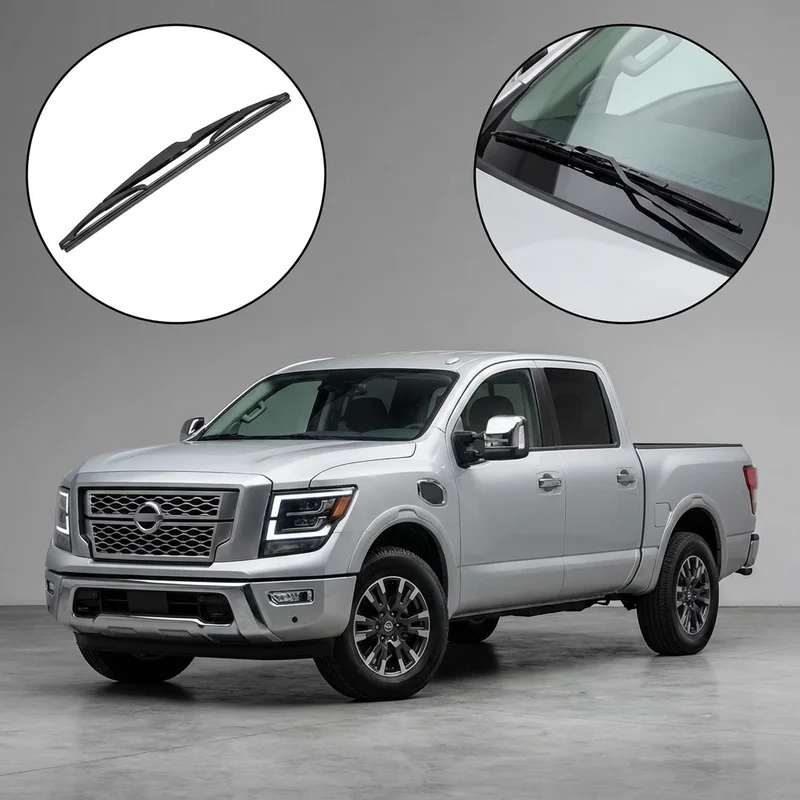 Passenger Side Wiper Blade for Nissan TITAN (2004 - 2024) - 1