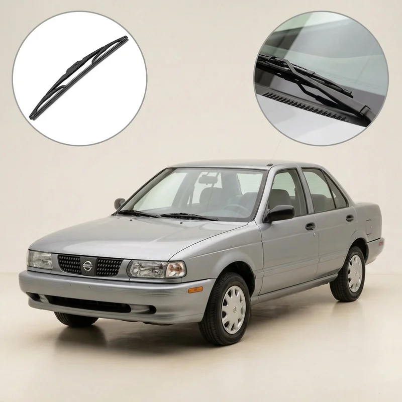 Passenger Side Wiper Blade for Nissan Tsuru (1984 - 2017) - 1