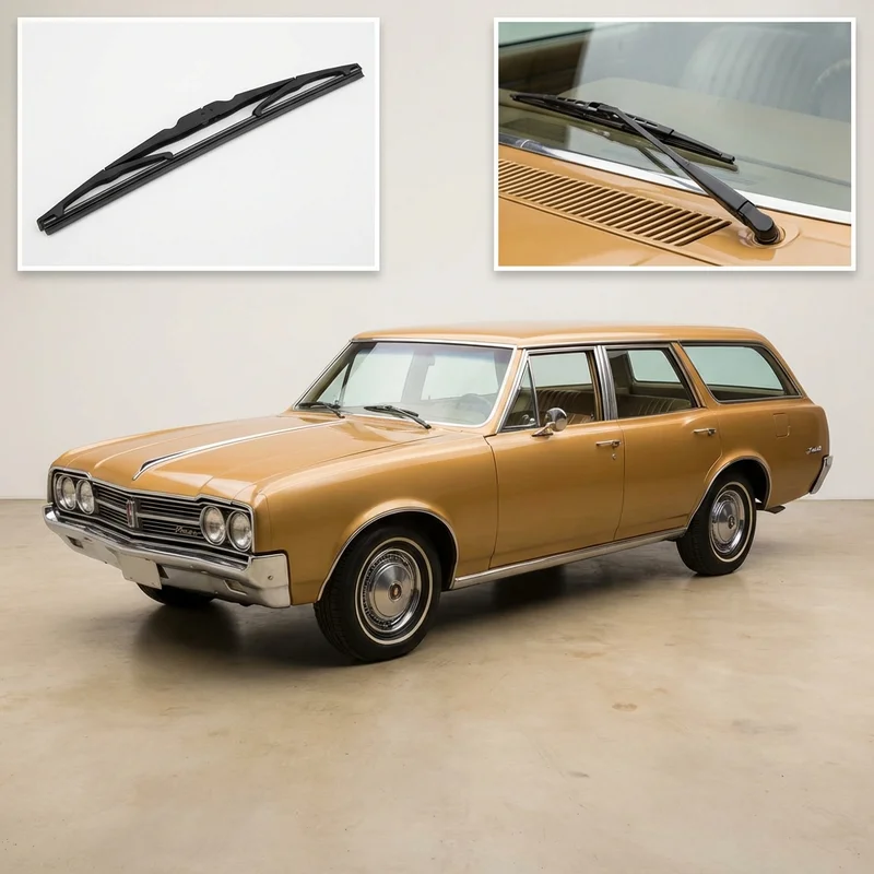 Passenger Side Wiper Blade for Oldsmobile Fiesta (1957 - 1958) - 1