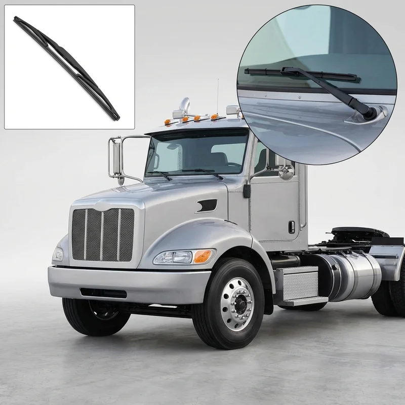 Driver Side Wiper Blade for Peterbilt 348 (2010 - 2022) - 1