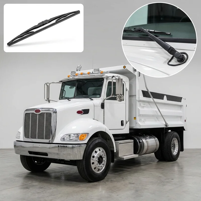 Passenger Side Wiper Blade for Peterbilt 348 (2010 - 2022) - 1