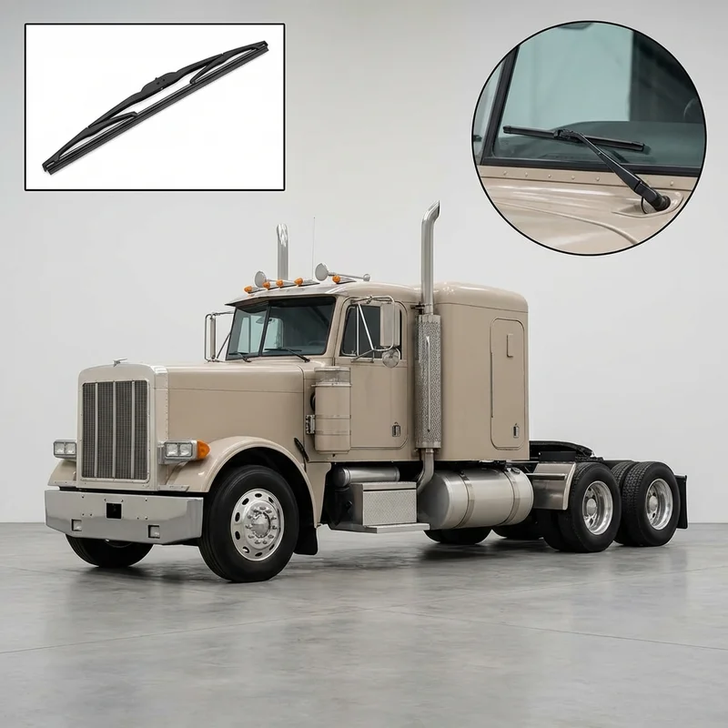 Passenger Side Wiper Blade for Peterbilt 349 (1987 - 1987) - 1
