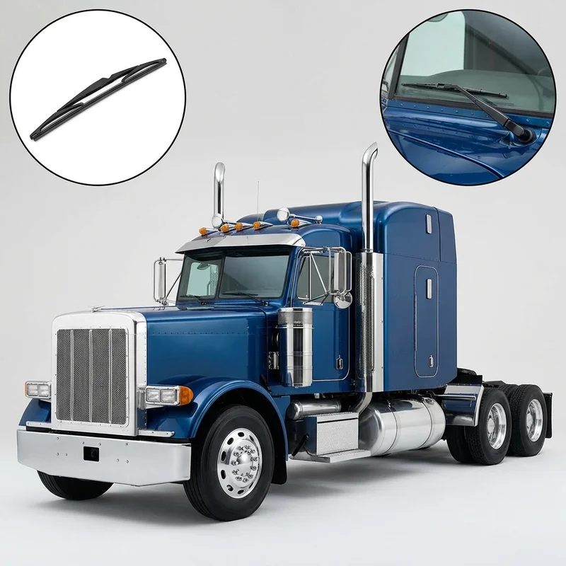Passenger Side Wiper Blade for Peterbilt 377 (1987 - 2001) - 1